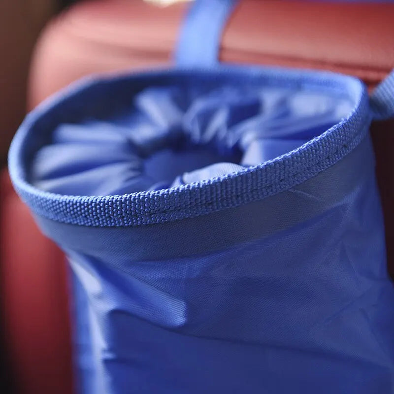 Car Seat Back Trash Holder: Hang Litter Bag, Oxford Cloth Garbage Storage - Rubbish Container for Car Waste, Cleaning Tools