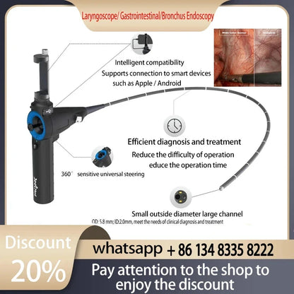 3.5-Inch Touch Screen Video Laryngoscope with Reusable Sterilizable Blades – Digital Laryngoscope, Mexico Warehouse Delivery