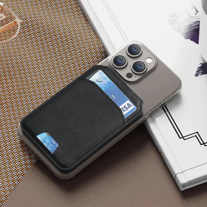 Luxury MagSafe Leather Wallet Case – Magnetic Card Holder for iPhone 16, 15, 14, 13, 12 Pro Max
