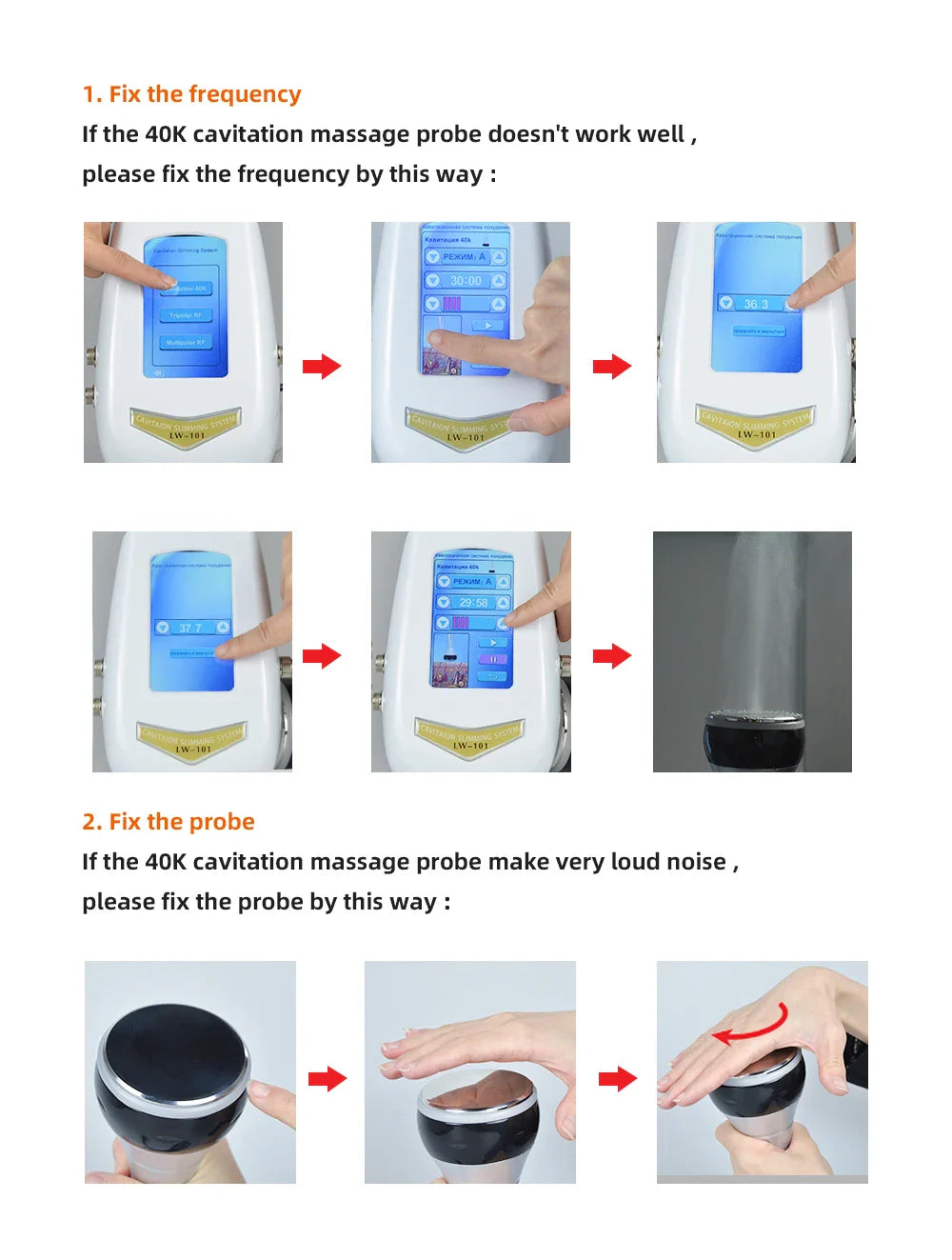 3-in-1 Beauty Body Slimming Massager – Cavitation Machine for Face & Body Tightening, Lifting, and Skincare