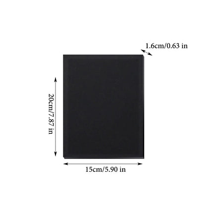 Black Canvas Wooden Oil Painting Frame – Cotton DIY Graffiti Canvas for Children & Beginner Art Practice Supplies
