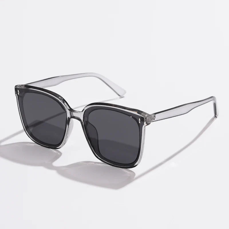 Fashion Polarized Sunglasses for Women & Men, Trendy Square UV400 Protection Eyewear, Streetwear Sun Glasses