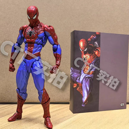 New CT Toys Spider-Man Figure — Amazing Yamaguchi Spider-Man 2.0, Anti-Venom Agent Anime Action Figure, Mafex SHF Collectible Toy Gift