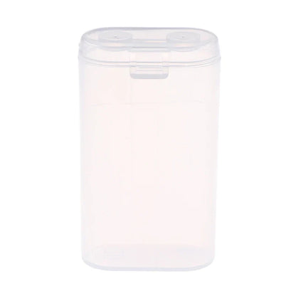 1PC 18650 Battery Portable Waterproof Clear Holder - Transparent Plastic Safety Case for 2 Sections 18650 - Storage Box
