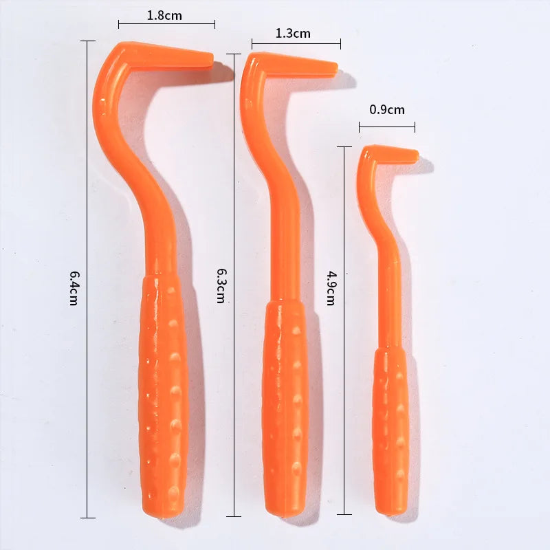 3PCS Pet Flea & Tick Remover Tool Set – Stainless Steel Lice, Worm & Insect Clamps for Cats & Dogs Grooming Care