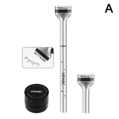 Eyelash Seal DIY Lower Lash Extension Stamps - Silicone Makeup Tool for Beginners, Convenient Natural Simulation Mascara Stick