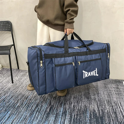 Foldable Travel Bag Y36A – Large Capacity Waterproof Business & Sports Duffel, Wear-Resistant Portable Handbag