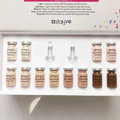 Korea Original Stayve BB Cream Glow Starter Kit – Niacinamide & Peptide Face Serum Essence for Skin Care