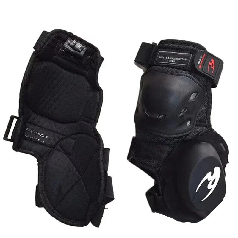 Motorcycle Shockproof Knee Slider — Professional Road Racing Gear, Foldable Protective Pads, Fast Shipping