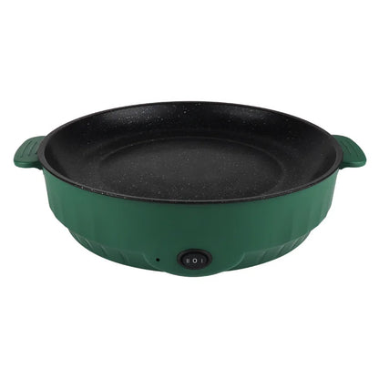 220V Electric Multi Cooker Frying Pan - Non-Stick BBQ Grill, Steak, Fish & Omelette Cooking Machine for Home Kitchen