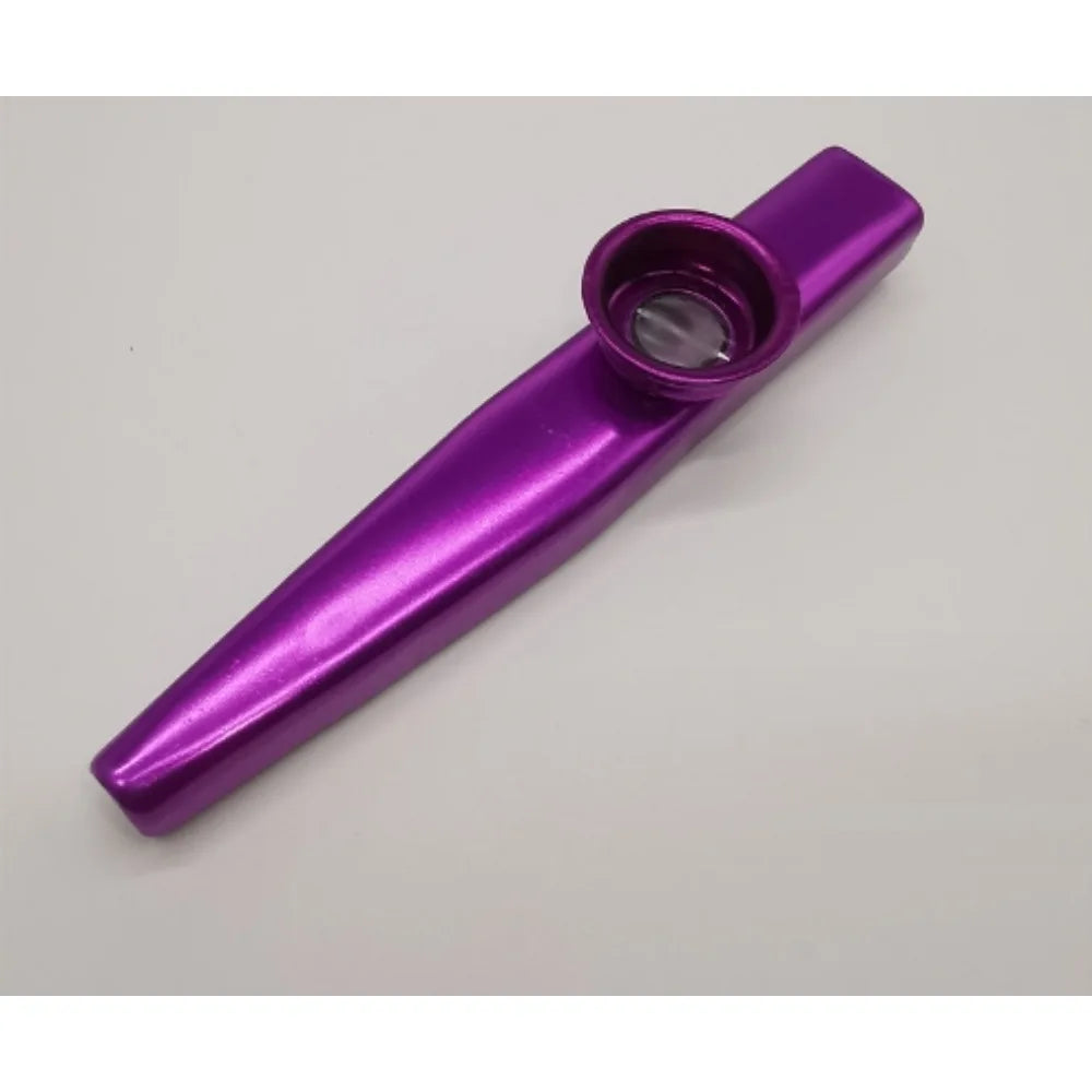 Lightweight Aluminum Alloy Kazoo – Simple Design Musical Instrument for Guitar Players & Music Lovers