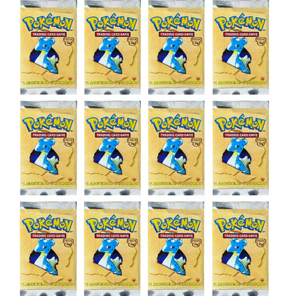 Pokémon Booster Packs Base Fossil Jungle - 11 Cards Per Pack & 36 Pack Booster Box Proxy Game Cards Collection