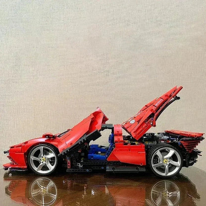 Daytonae SP3 Car Building Block Model — 3778 Pieces, Compatible with 42143, Birthday Gift for Kids and Adults