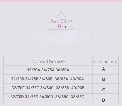 Silicone Invisible Push-Up Bra – Backless Strapless Breast Enhancer, Sticky Adhesive for Women, Perfect for Wedding & Bikini