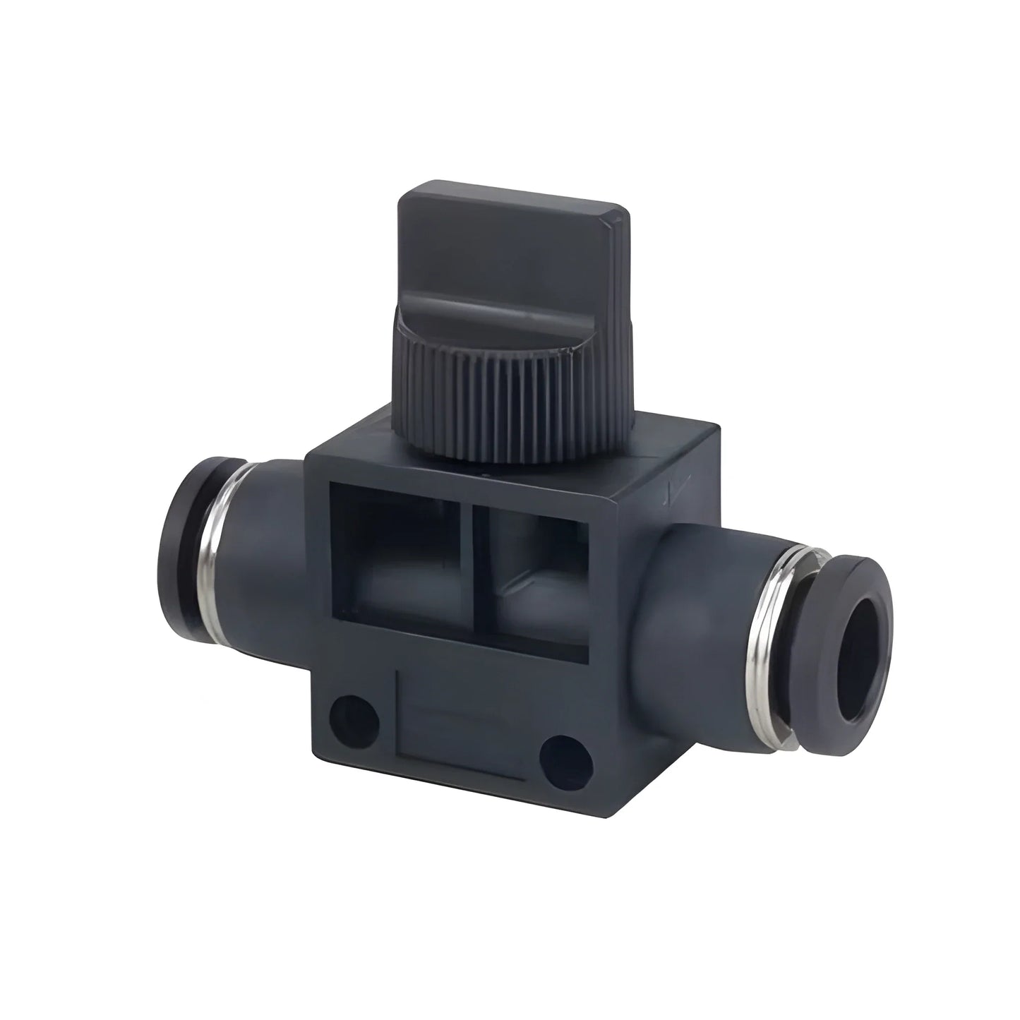 High Quality Pneumatic Air Tube Quick Connector Fitting – Black PU/PE/NY Pipe Fittings 3–16mm Industrial Hose Adapter Set
