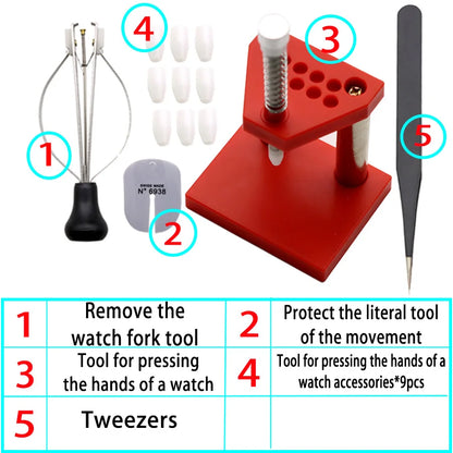 Portable Watch Hand Remover & Presser Tool – Precision Wristwatch Needle Puller for Accurate Watch Repair