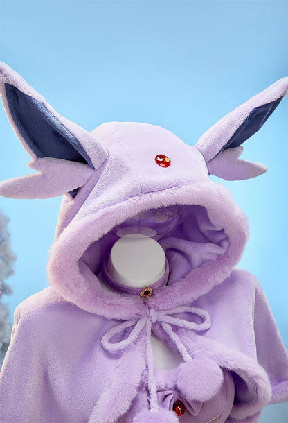 Anime Vaporeon Umbreon Sylveon Cosplay Costume - Sexy Cloak Dress Outfit for Women, Halloween & Christmas