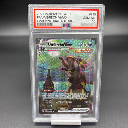 DIY 2023 PTCG Van Gogh Pikachu & Grey Felt Hat Collection Card – 10-Point Rating Anime Game Card Gift Toy