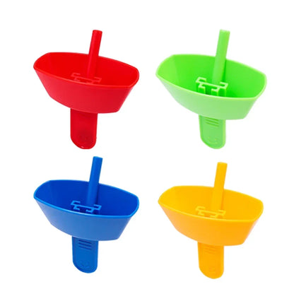 Handheld Drip-Proof Popsicle Holder (1/8PCS) – Anti-Flow Ice Cream Protector with Straw for Kids, Portable Snack Holder