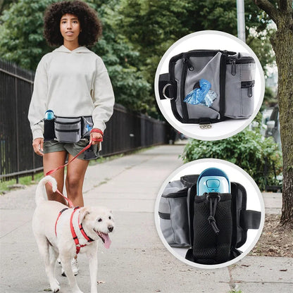 Pet Dog Training Treat Bag - Portable Waist Pouch for Snacks, Feeding & Outdoor Walking