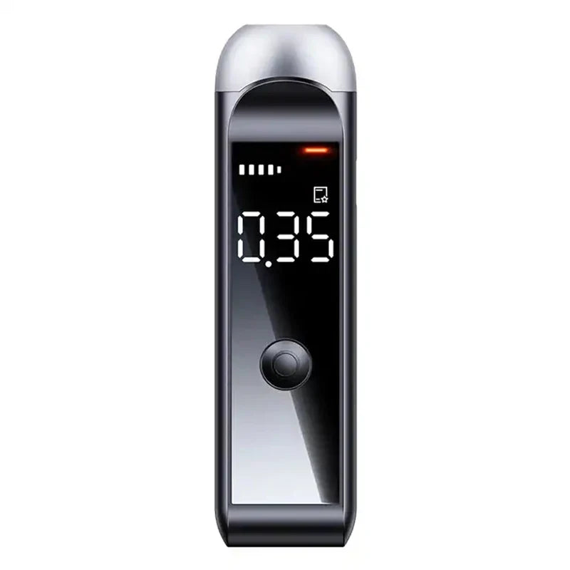 Digital Breath Alcohol Tester - Accurate Alcotester Detector with Display for Driver Safety Checks