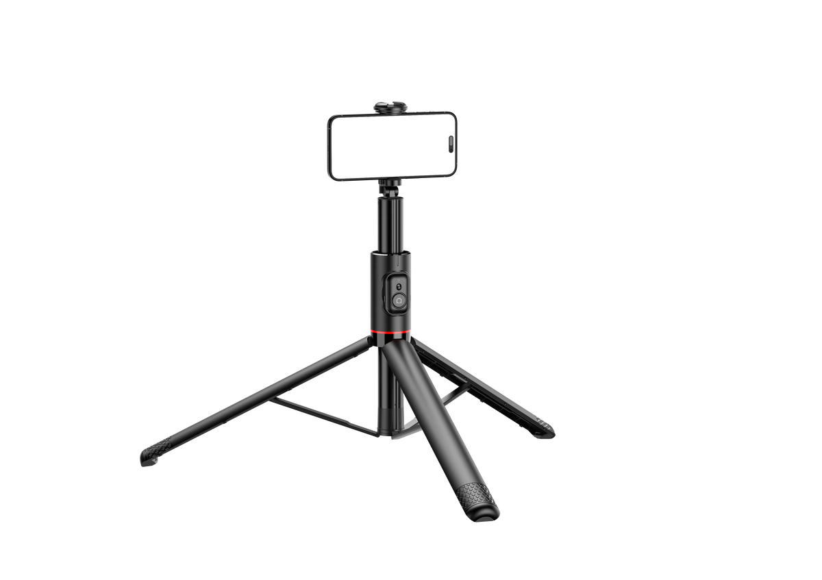 Selfieshow Wireless Selfie Stick – 72 Inch Portable Aluminum Alloy Tripod with Bluetooth Remote for iOS & Android Phones