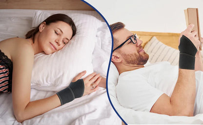 Wrist Wraps for Carpal Tunnel Relief - Adjustable Wrist Support & Thumb Brace for Joint Pain Protection in Sports