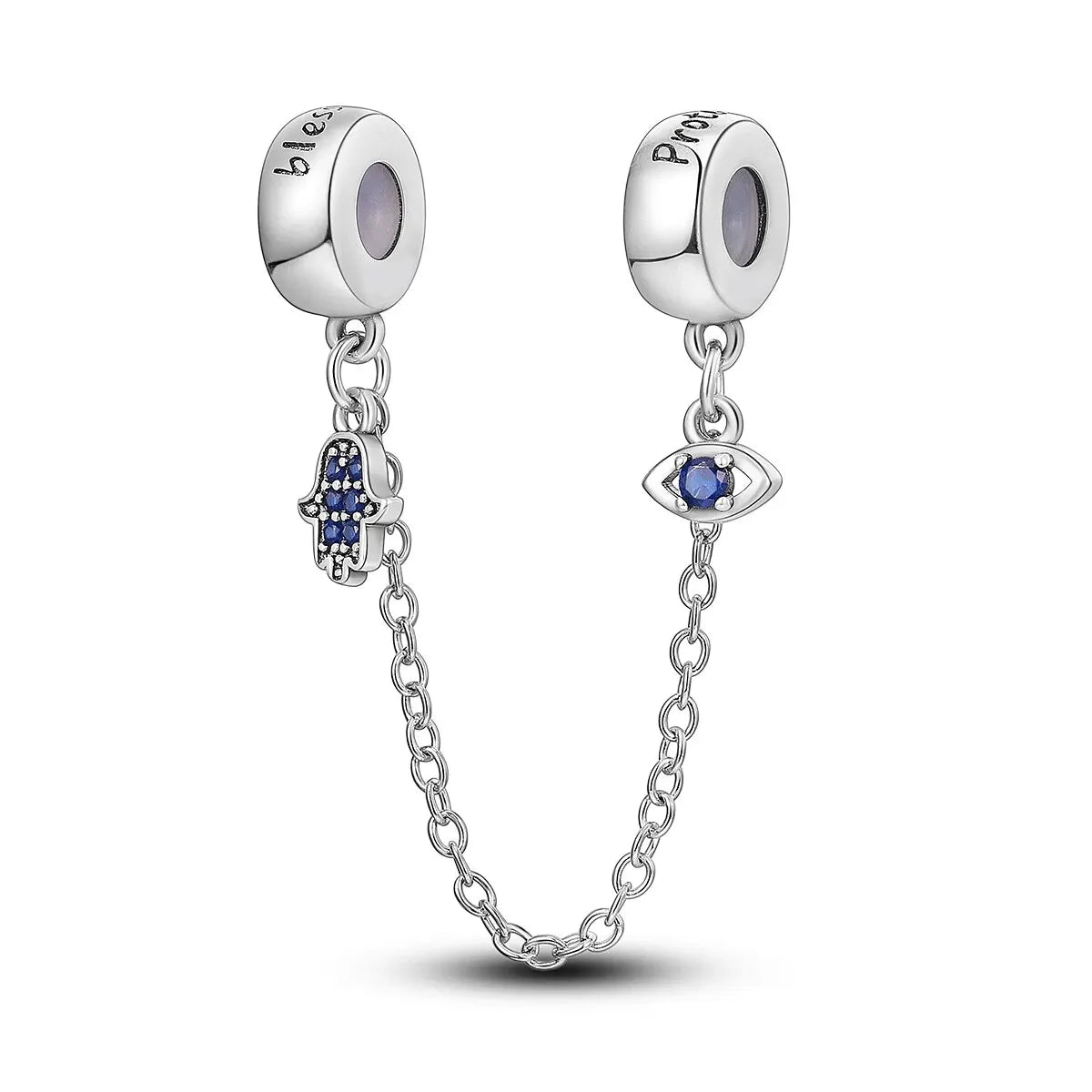 MULA Chameleon Silver-Plated Charm with Color-Changing Crystal Ball - DIY Snake Chain Bracelet Jewelry Gift for Women