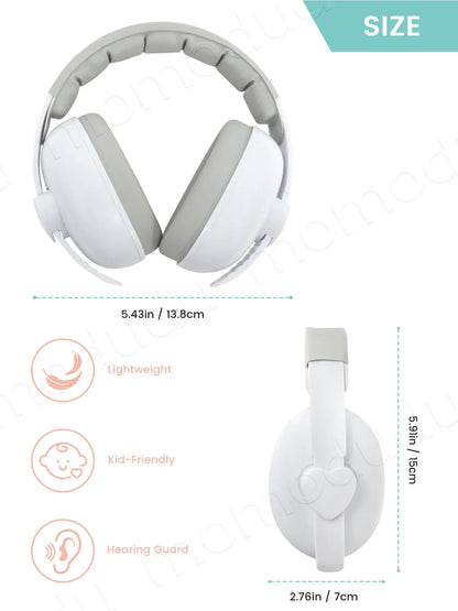 Baby Noise Cancelling Headphones – Ear Protection Earmuffs for Infants 3 Months to 3 Years