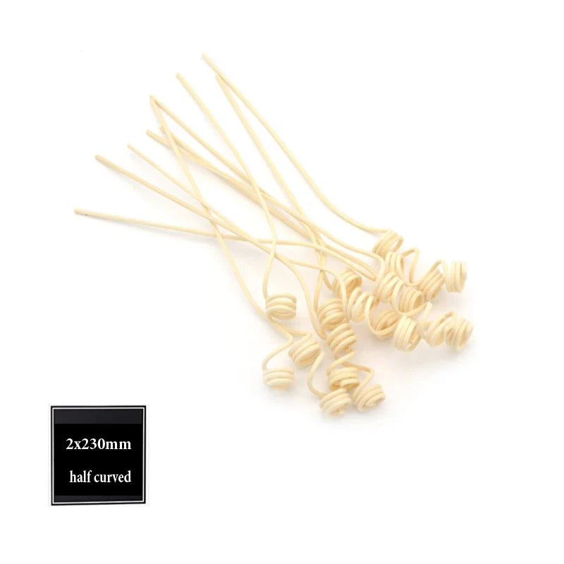 5-100PCS Reed Diffuser Replacement Sticks – 2-3.5mm Extra Thick Rattan for DIY Handmade Home Decor & Aromatherapy