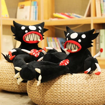 Soft Black Spider Plush Toy — Creative Monster Stuffed Animal Gift for Kids, Pets & Boyfriends