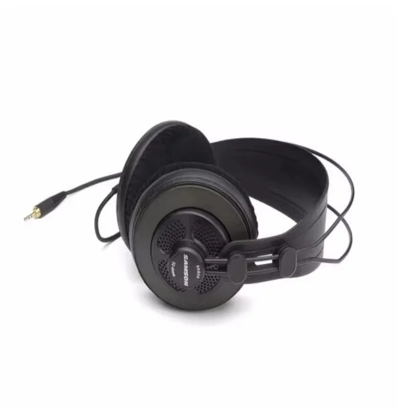 Samson SR850 Semi-Open Studio Monitoring Headphones – HiFi Professional Over-Ear Headset for Recording & Mixing (Original, No Box)