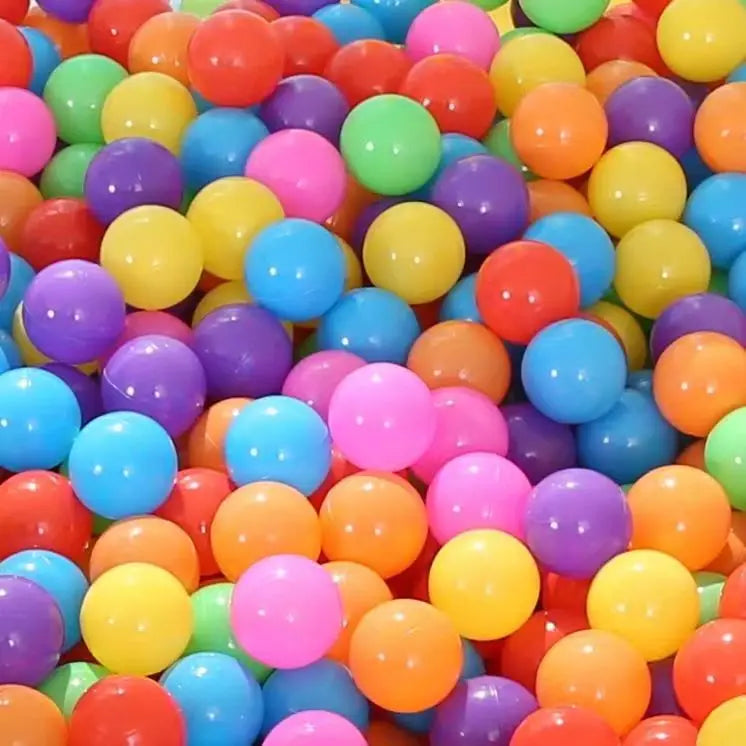 100PCS Colorful Soft Water Balls – Eco-Friendly Swim Pool & Ocean Wave Balls for Kids, Outdoor Sports & Stress Relief Toys