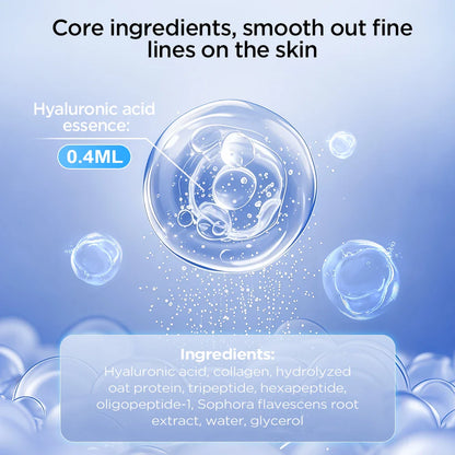 Hyaluronic Acid Microneedle Eye Patches — 10–100PCS Anti-Wrinkle, Dark Circle Moisturizing Under Eye Gel Pads
