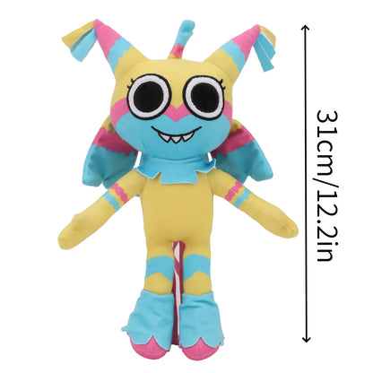 Kawaii Dandy's World Plush Toys – Twisted Eggson Painted Pattern Game Peripheral for Kids, Birthday & Xmas Gift