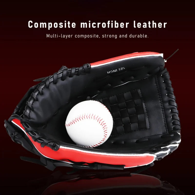 Durable 11/11.5 Inch Baseball Gloves – Thicken Infielder's Mitts for Youth Boys