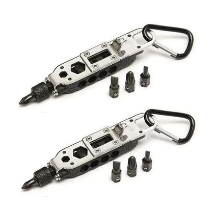 Multifunctional Mini Screwdriver - Portable EDC Keychain Steel Repair Tool