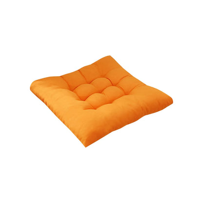 Solid Square Chair Cushion – Soft Cotton Upholstery for Office, Home, Car, and Garden Sun Lounge Seat