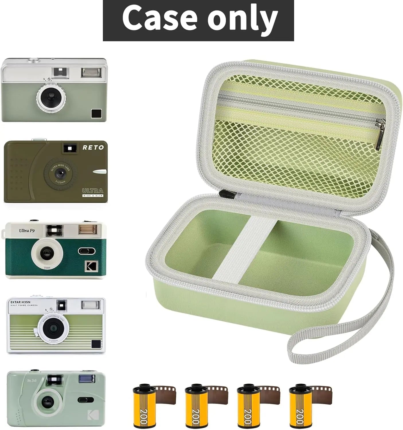 Digital Camera Case for Kodak EKTAR H35/H35N & Ultra F9 M35/M38 Paper Shoot Cameras