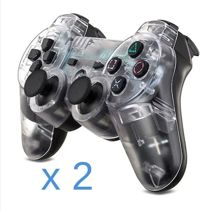 Wireless Transparent Dual Shock Controller for PS3 – Sixaxis Gamepad for Sony PlayStation 3 Console