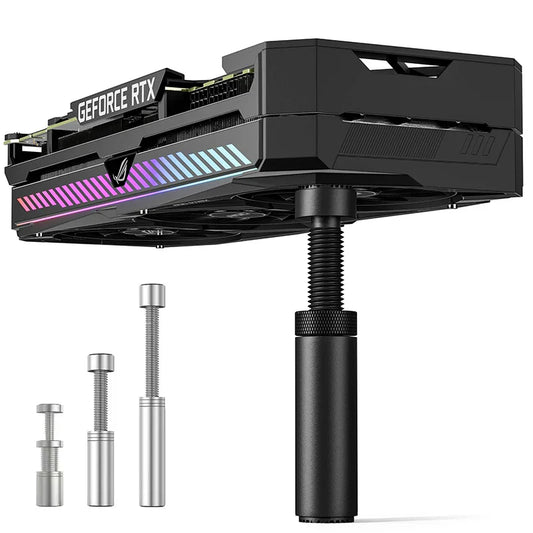 Magnetic GPU Support Bracket – Graphics Card Holder Stand for Desktop Protection & Stability Computer Accessories