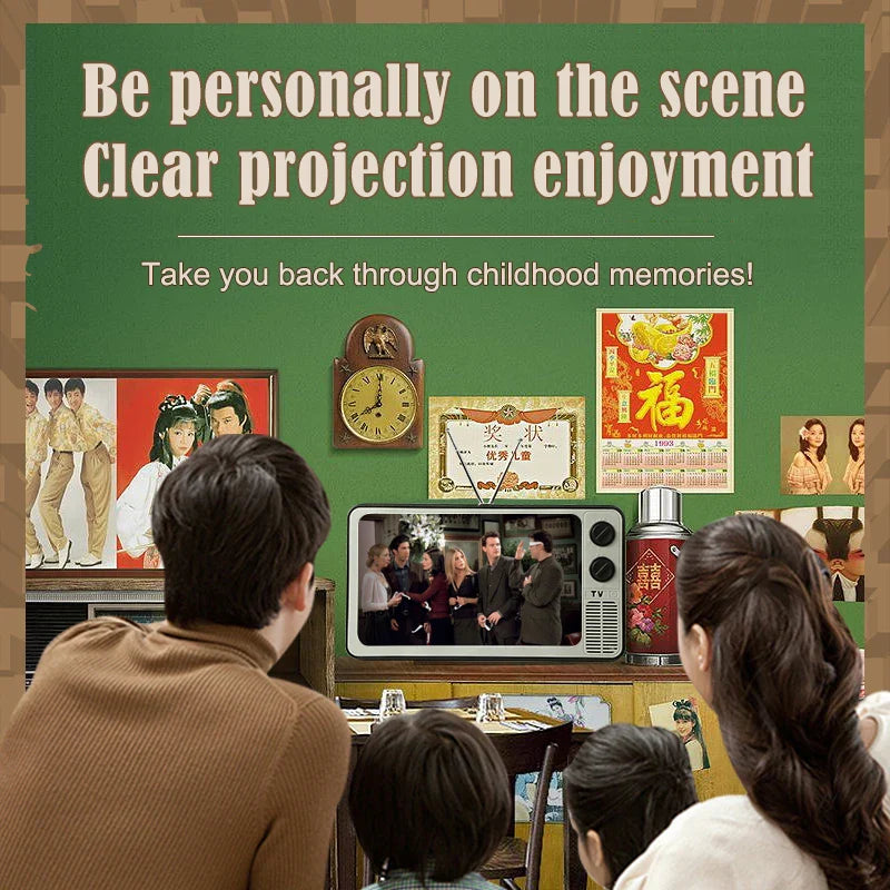 12 Inch Phone Screen Magnifier Stand - Enlarged Expand Holder HD Video Amplifier, Eyes Protection Retro TV Box for iPhone