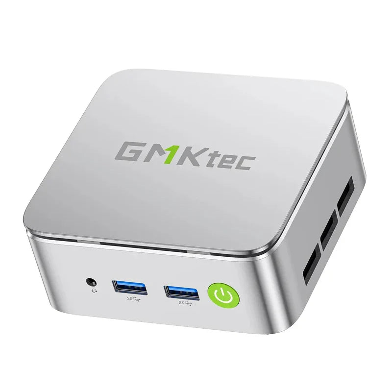 GMKtec G10 Mini PC – AMD Ryzen 5 3500U Desktop, 2.5GbE LAN, WiFi 5, Type-C, Triple 4K Display