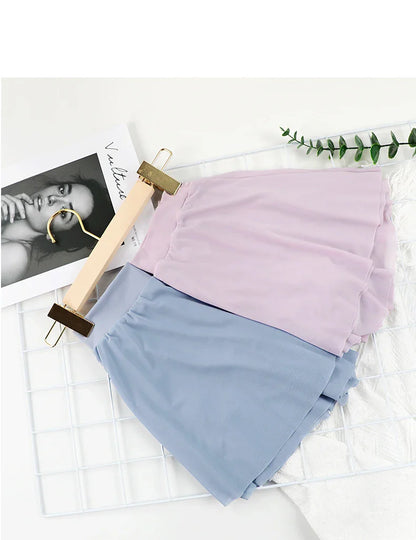 Women’s Dance & Yoga Shorts – Skirted Sport Pants for Ballet, Training, Jogging, Running & Fitness