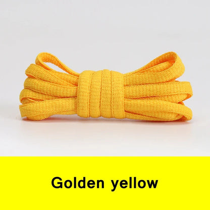 Oval & Semicircle Sneakers Shoe Laces – Classic Woven Round Shoelaces for Adult Unisex Casual & Sports Shoes