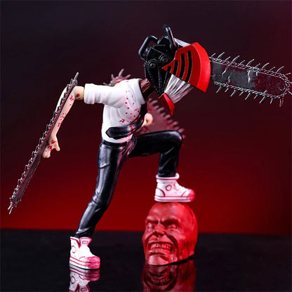 17cm Chainsaw Man Denji Figure – PVC Anime Action Figurine, Collectible Model, Desktop Decoration, Gift for Adults & Kids