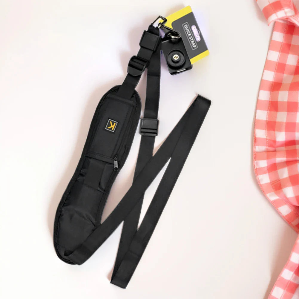 Adjustable Camera Shoulder Strap – Quick Release Neck Sling Belt for Canon, Nikon & Sony Digital Cameras