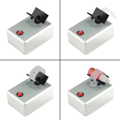JOYSTAR Model Paint & Nail Polish Shaker Machine – Adjustable Silver Mixing Tool for Nail Art, Tattoo & Hobby Paint Even Mixing