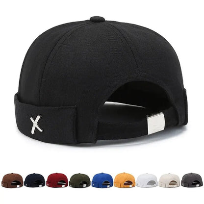 Spring New Guppi Beanie Hat – Unisex Streetwear Round Sailor Cap, Personality Landlord Hat for Men & Women Fashion Niche Style
