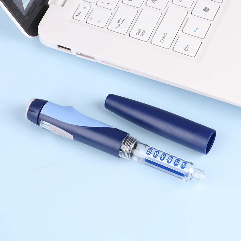 Portable Lilly Lancing Pen – Syringe Insulin Lancet for 3ml Humulin & Humalog Diabetic Injection